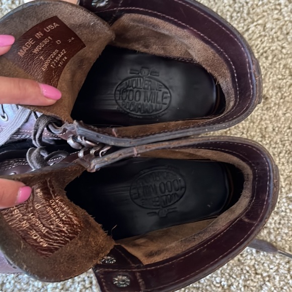 Wolverine 1000 mile boots - Picture 8 of 8